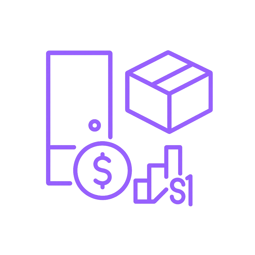 Illustration for operating and transferring